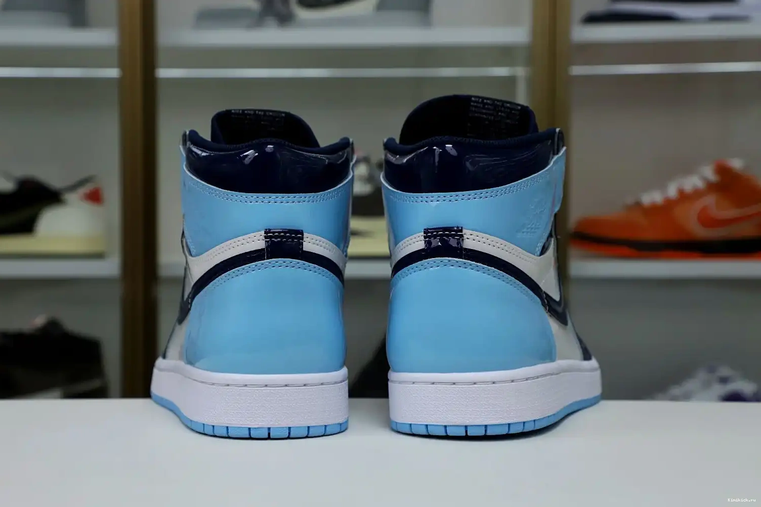 'BLUE CHILL' 1 Kimikick OG JORDAN WMNS RETRO AIR HIGH 0529